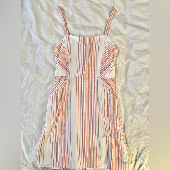 Express Striped Candy Mini Dresss - Picture 4 of 6